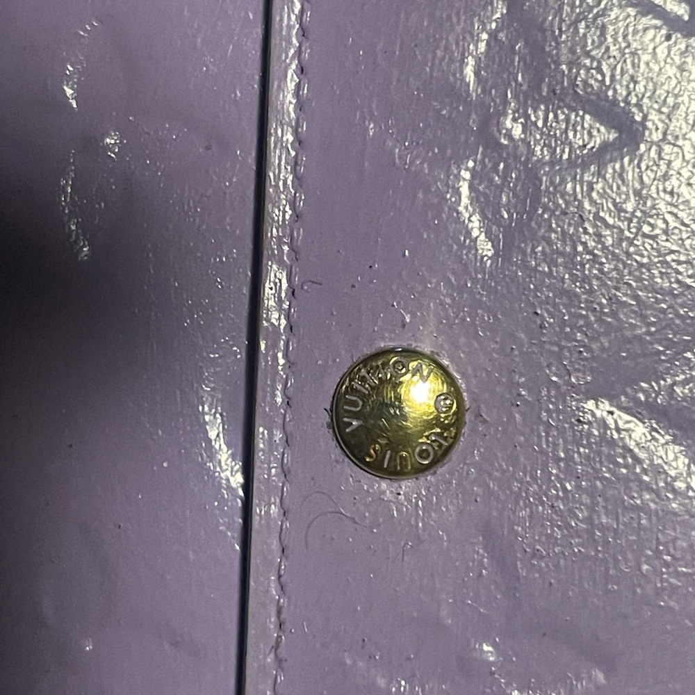 Authentic Louis Vuitton Purple Monogram Wallet - Picture 3 of 7
